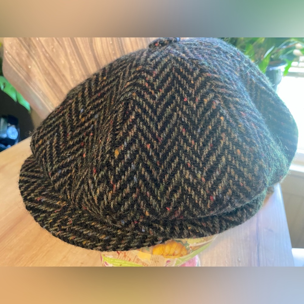 Men’s City Sport ‘Donegal Tweed’ Newsboy Hat. Large.